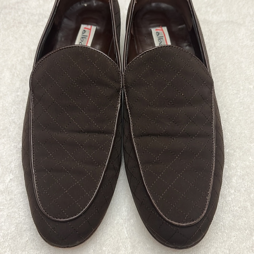 Vintage Talbots Brown Quilted Talbots Loafers. Dark Brown. Size 9M. - Picture 6 of 12